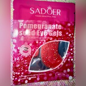 Sadoer Glittering Pomegranate Seed Eye Gels / Mask - Firm, Nourish, Dark Circles